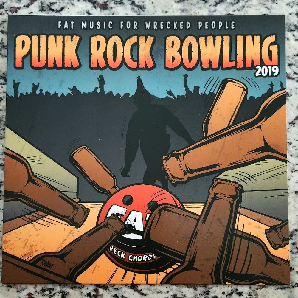 Fat Music For Wrecked People  Punk Rock Bowling 2019 EXCLUSIVE VINYL RECORD NOFX